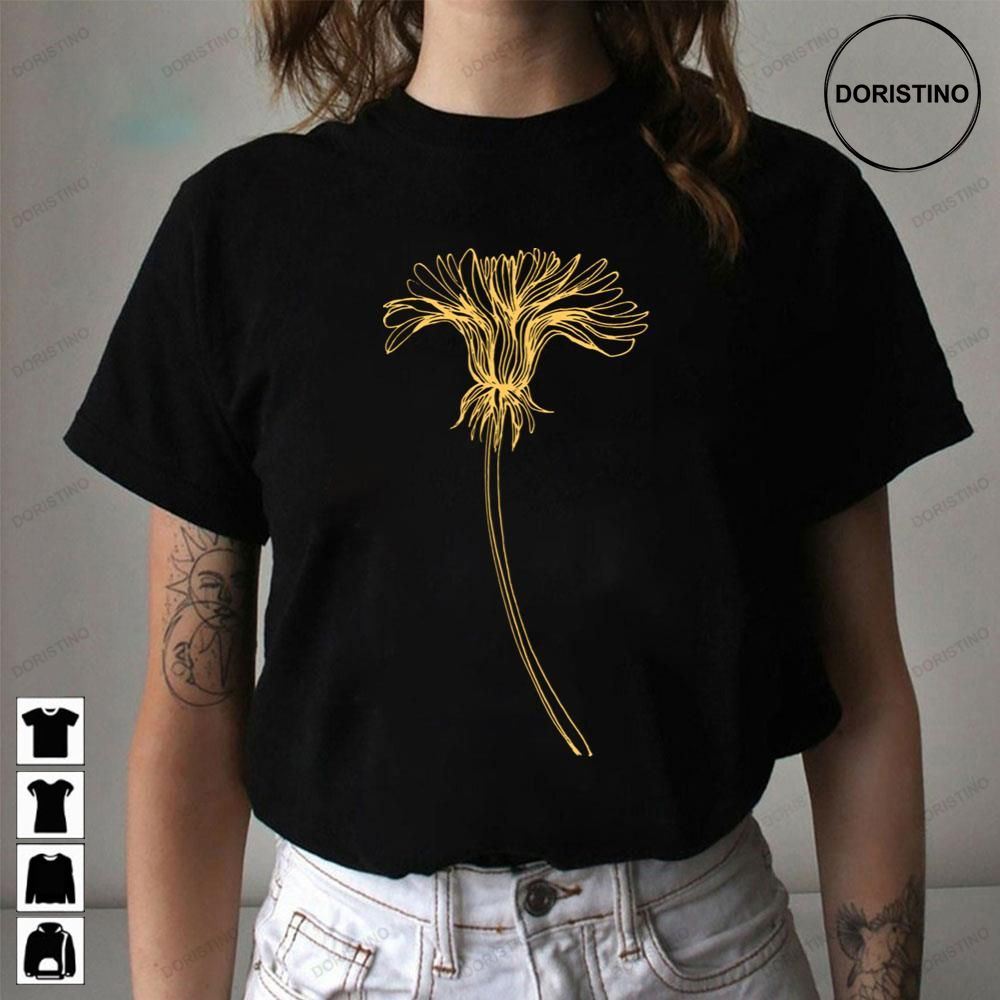Golden Dandelion Design Limited Edition T-shirts